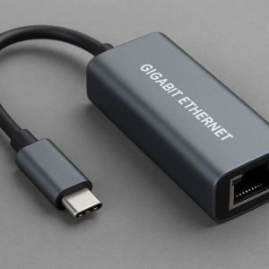 Type C to Ethernet Adapter Gigabit Network for Laptops Tablets