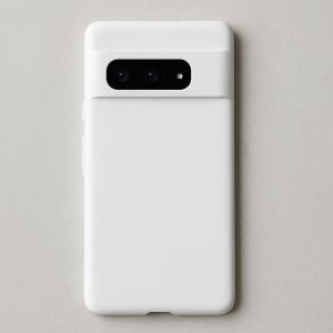 Solid White Matte Phone Case for Google Pixel 9 Pro XL