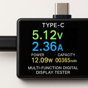 Type C Multi Function Digital Display Tester Voltage Current