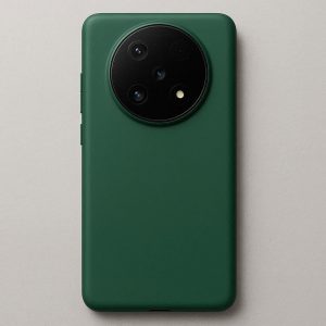 Solid Green Protective Phone Case for Xiaomi 15 Ultra